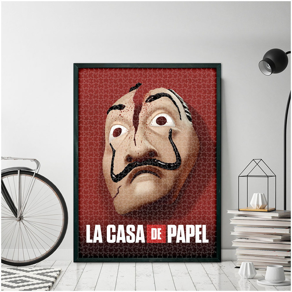 Clementoni Pussel - La Casa de Papel #2 1000 Bitar
