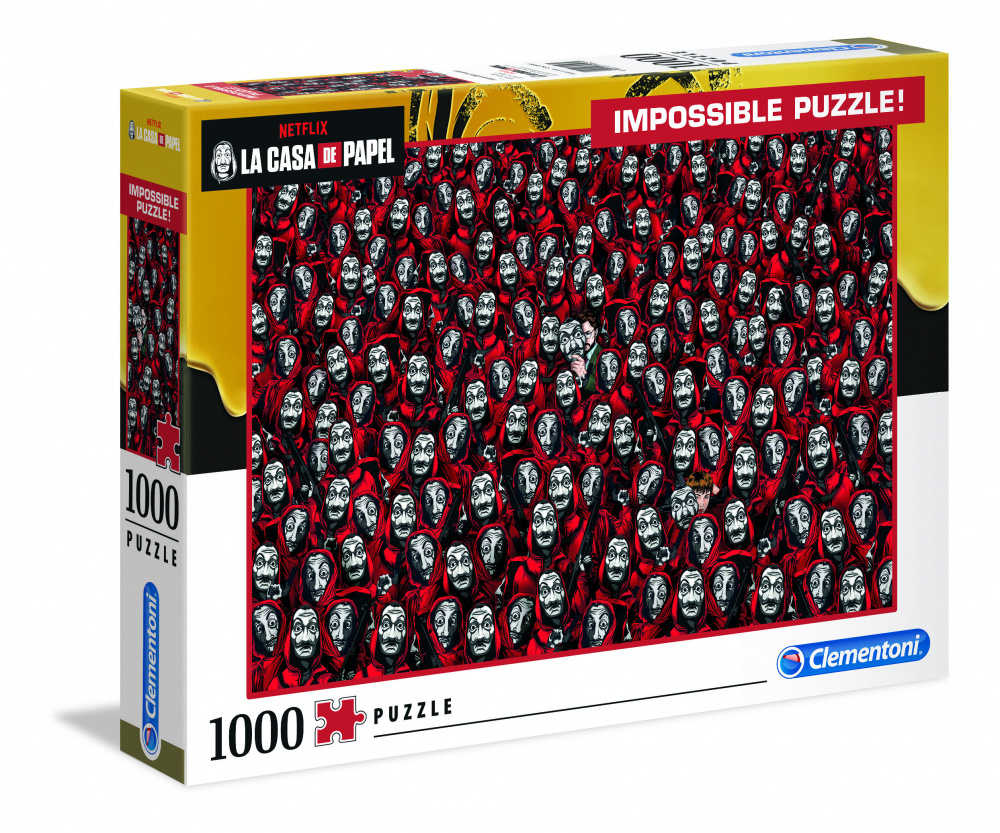 Clementoni Pussel - La Casa de Papel #4 1000 Bitar