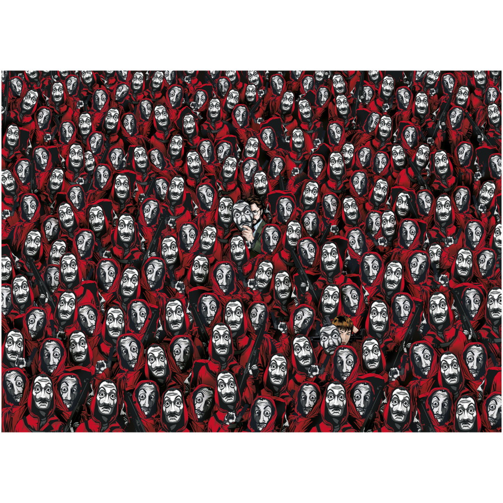 Clementoni Pussel - La Casa de Papel #4 1000 Bitar