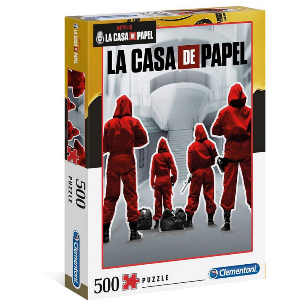 Clementoni Pussel - La Casa de Papel #3 500 Bitar