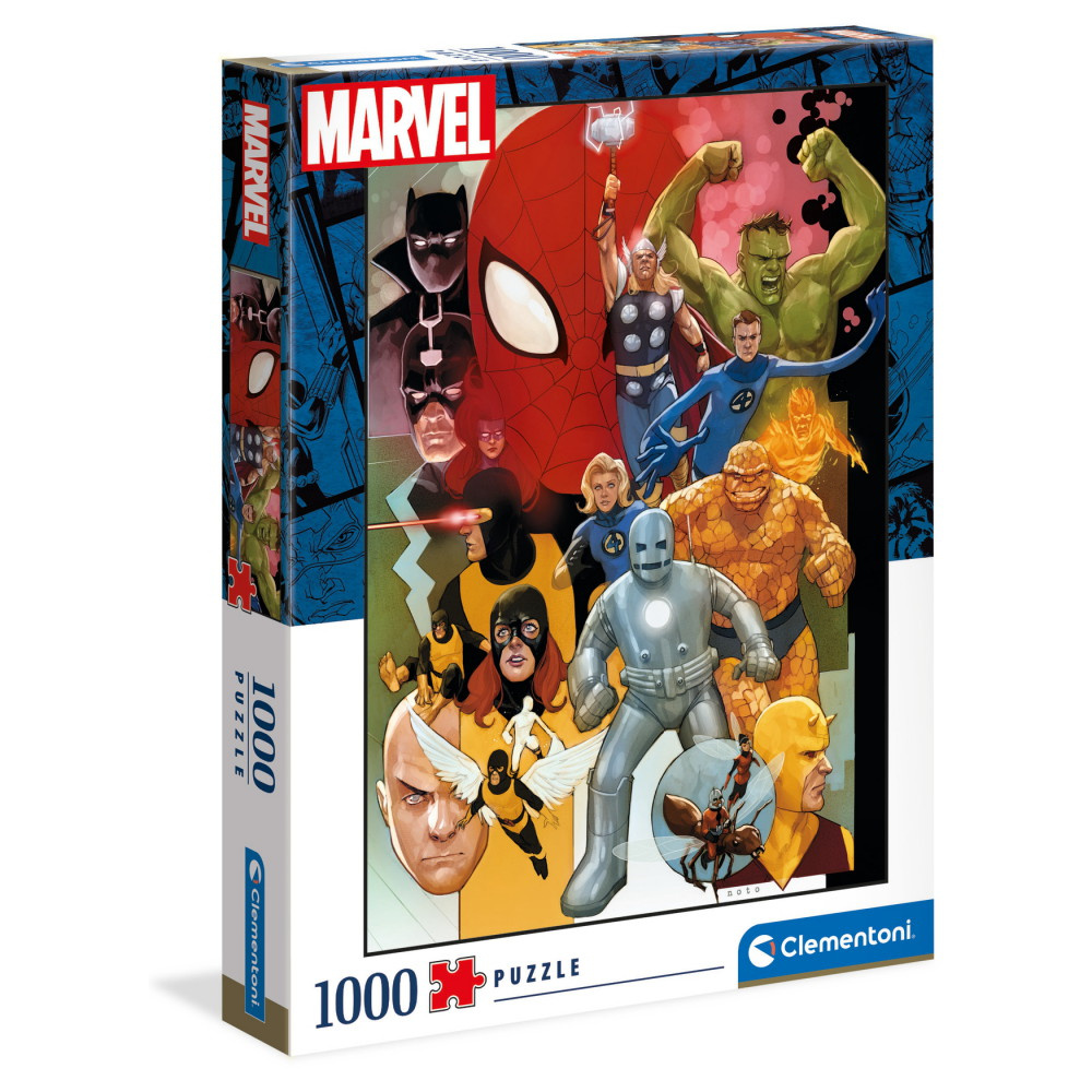Clementoni Pussel: Marvel 80 1000 Bitar