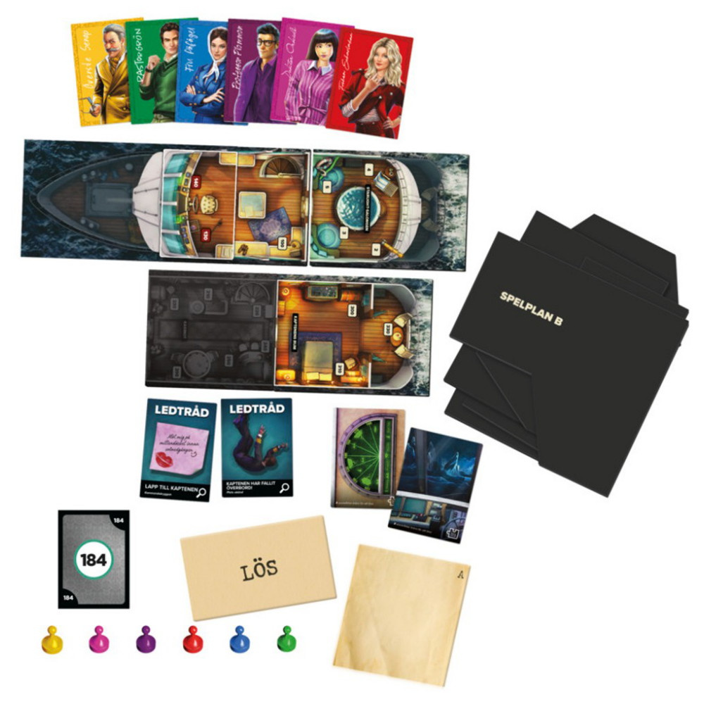 Cluedo Flykt - Sabotage Till Havs