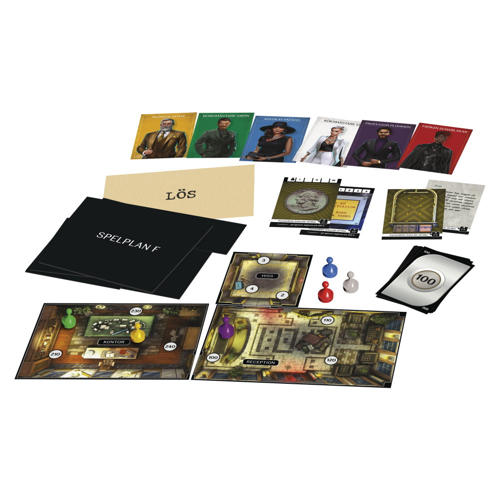 Cluedo Flykt - Midnattshotellet