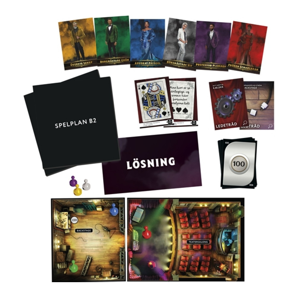 Cluedo Flykt - Illusionist Klubben