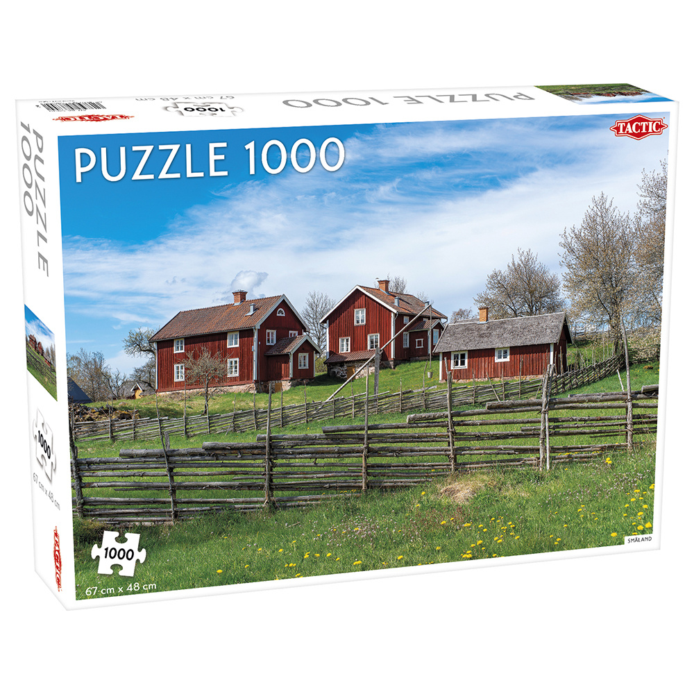Tactic Pussel: Småland 1000 bitar