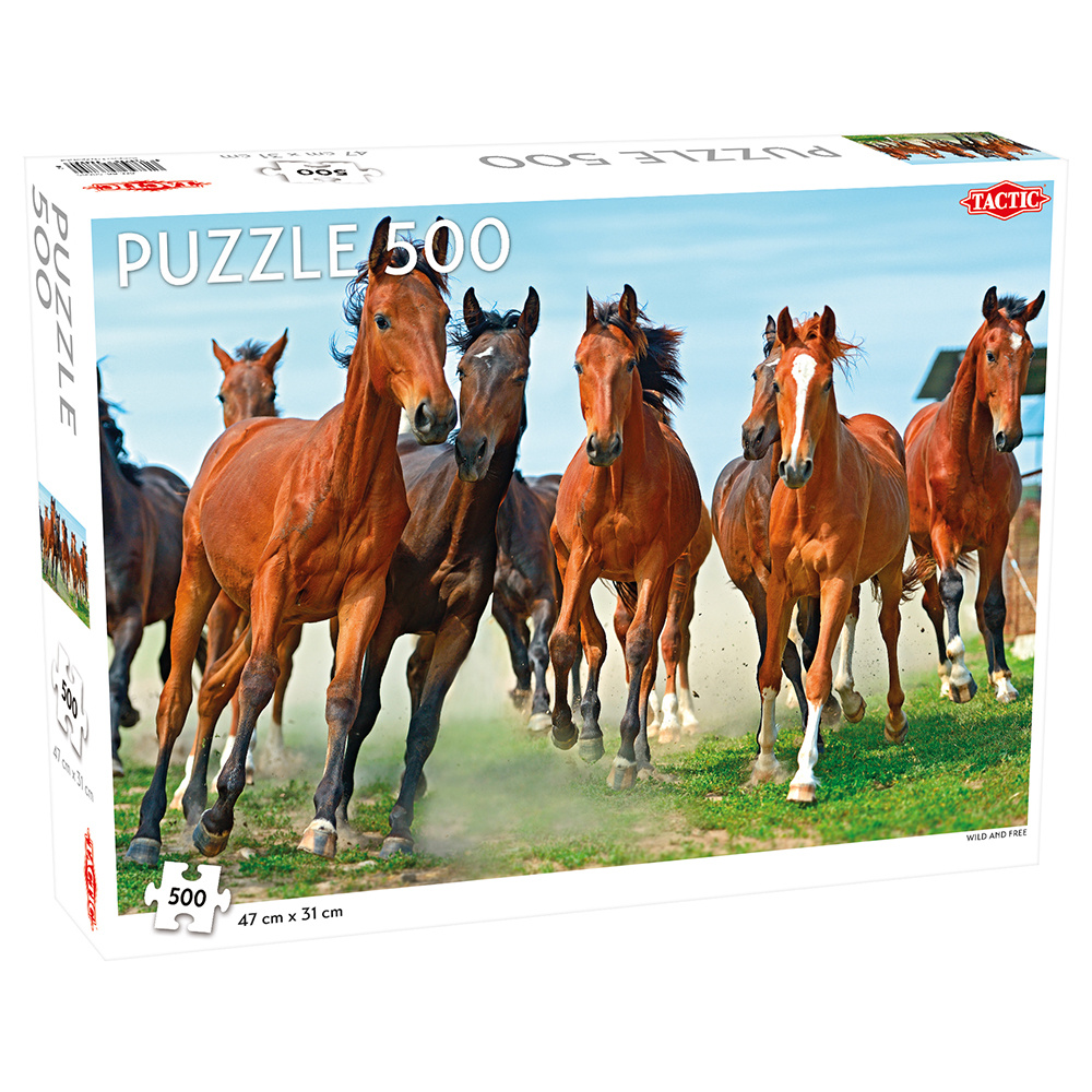 Tactic Pussel: Wild and Free 500 bitar
