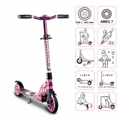 Six Degrees Aluminium Scooter Junior 180/145 mm Rosa Six Degrees Aluminium Scooter Junior 180/145 mm Rosa