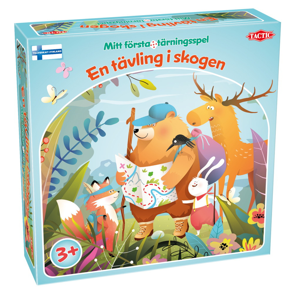 En tävling i skogen: Mitt första tärningsspel