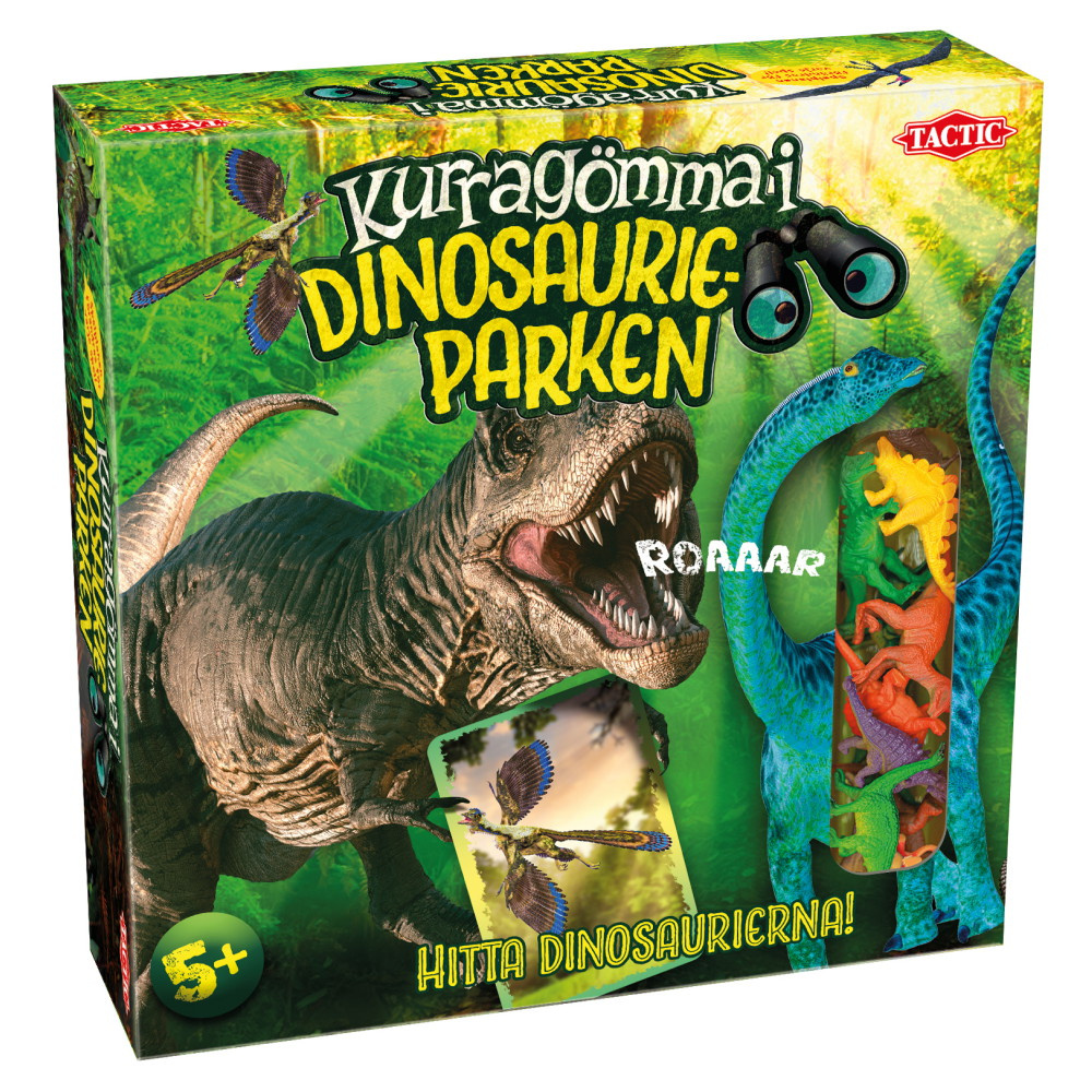 Kurragömma i Dinosaurieparken