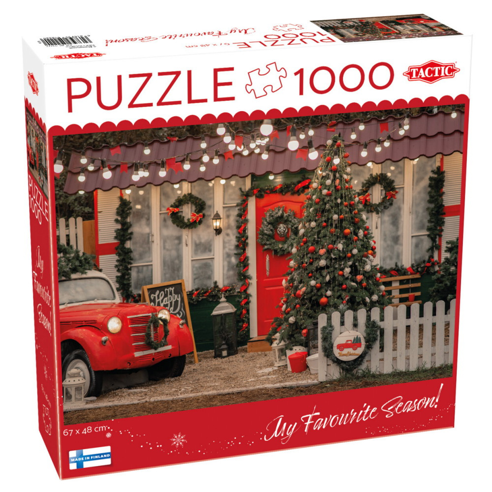 Tactic Pussel: Christmas Porch 1000 Bitar