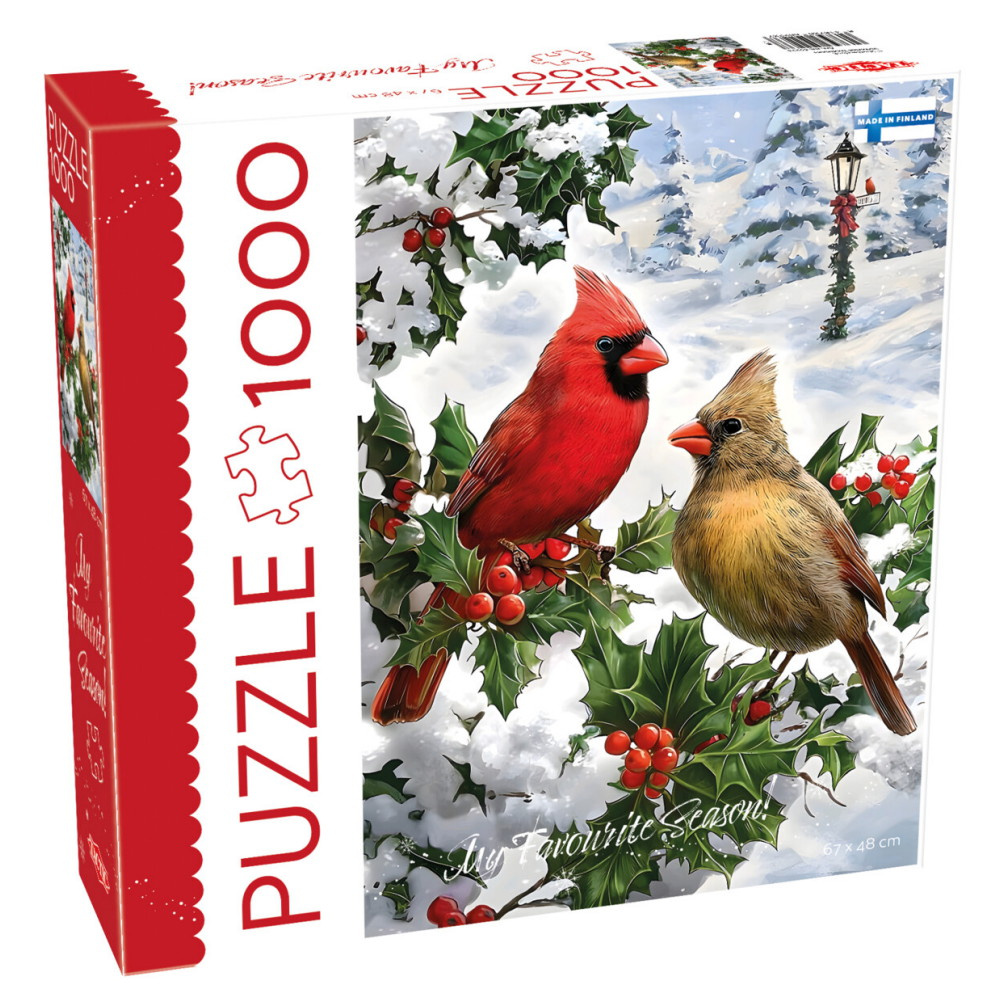 Tactic Pussel: Birds on Branch 1000 Bitar