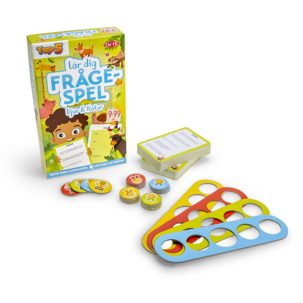 Lär dig Frågespel Djur & Natur