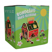 Bondgård med klossar Bondgård med klossar