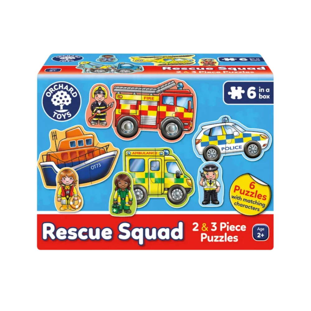 Pussel  Räddningstyrka 2-3 Bitar