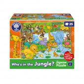 Pussel Who's in the Jungle? 25 Bitar Pussel Who's in the Jungle? 25 Bitar
