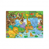 Pussel Who's in the Jungle? 25 Bitar Pussel Who's in the Jungle? 25 Bitar