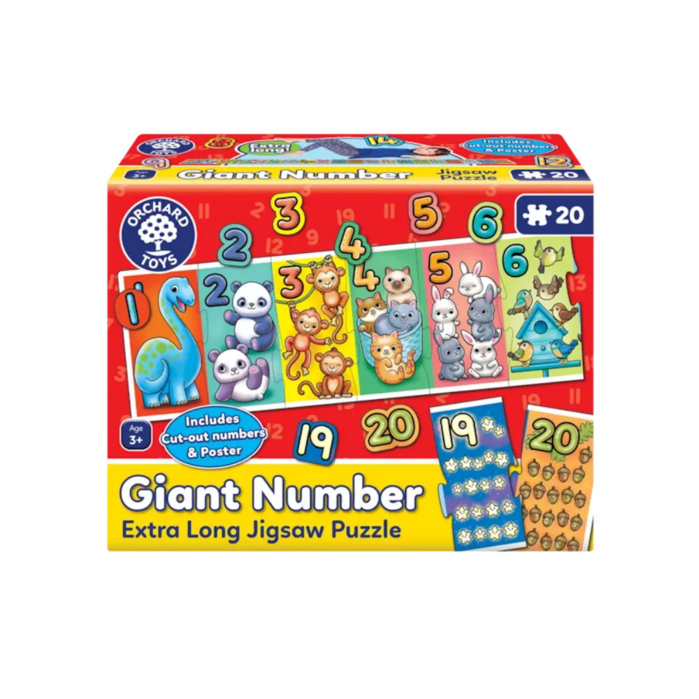 Pussel Giant Number 20 Bitar