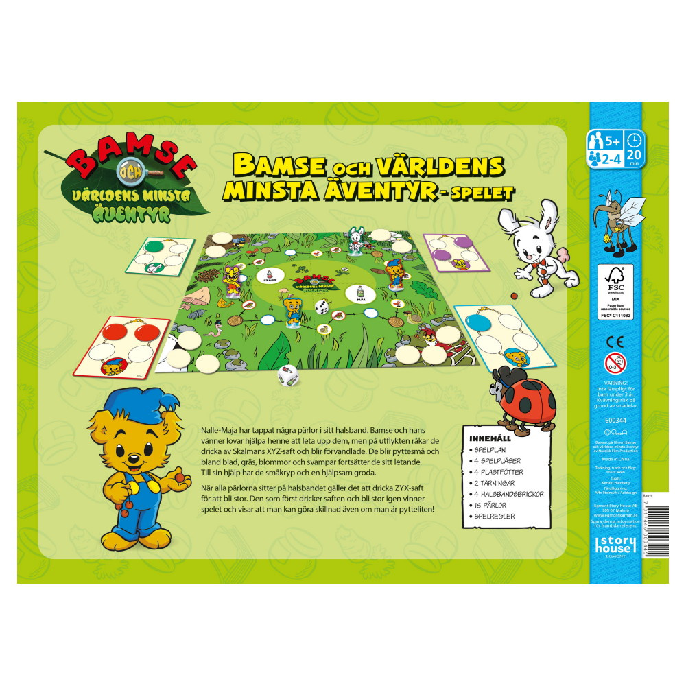 Bamse och Världens Minsta Äventyr