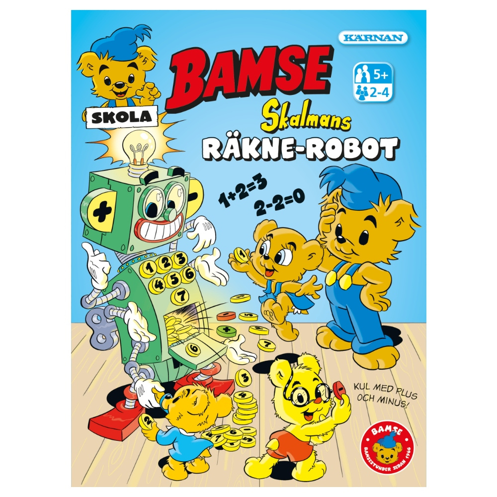 Bamse Spel Räknerobot