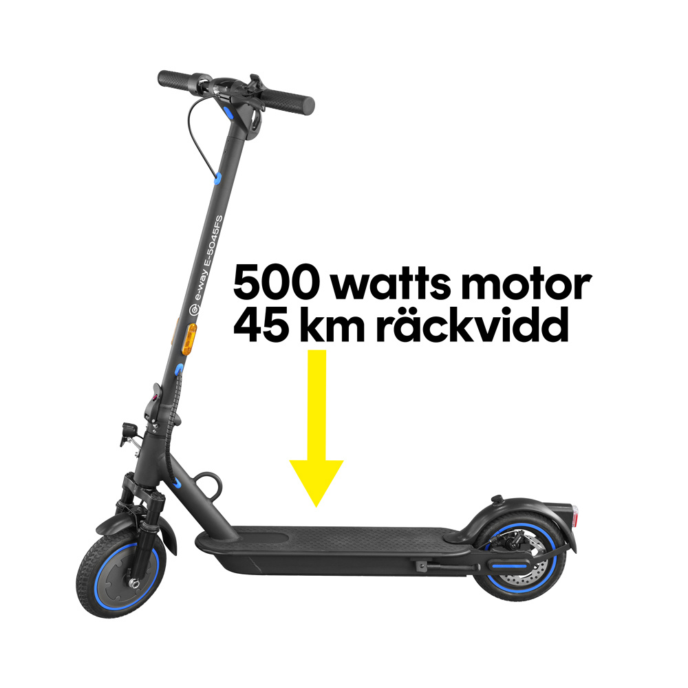 E-WAY E-5045FS Elsparkcykel 500 Watt