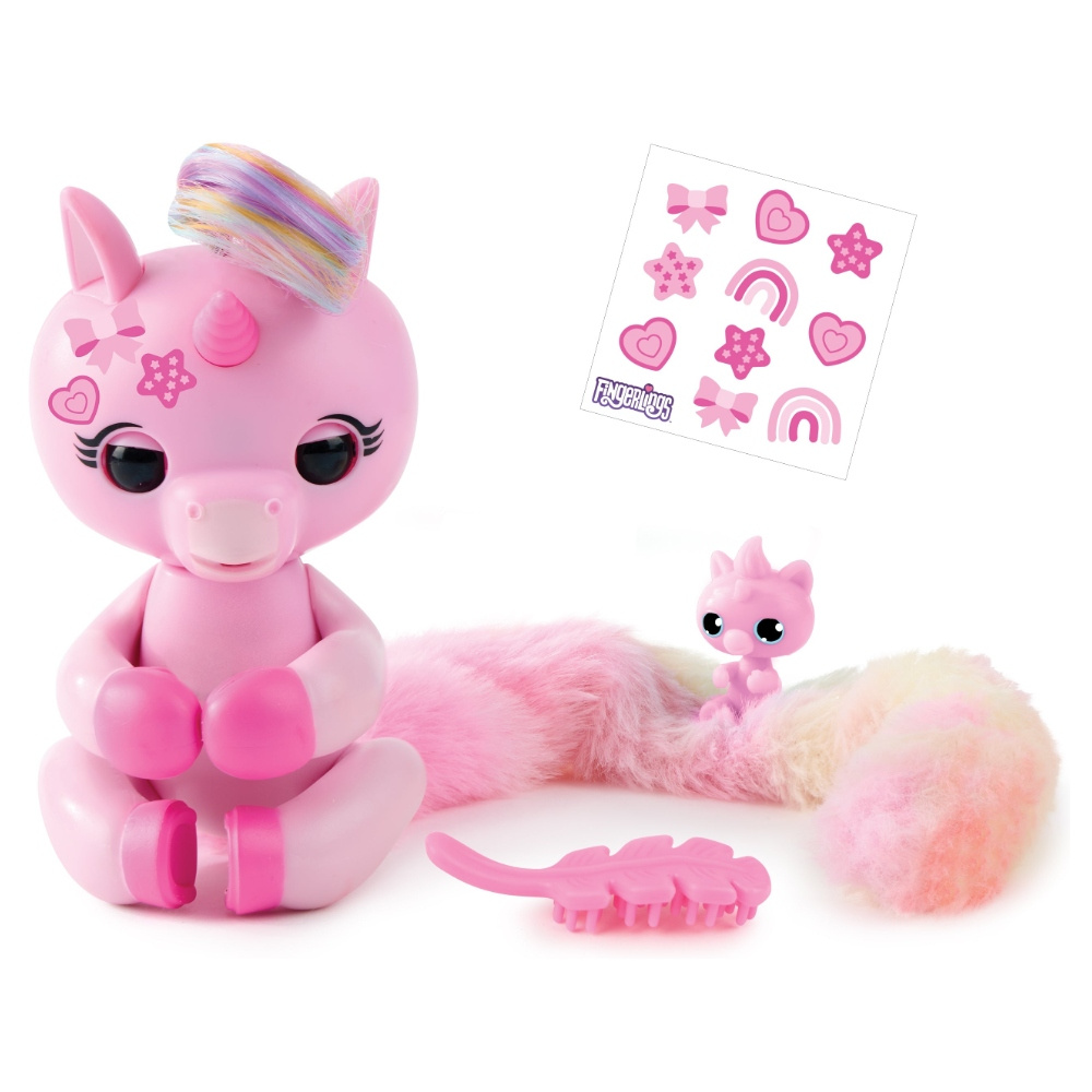Fingerlings Interaktiv Enhörning Evie