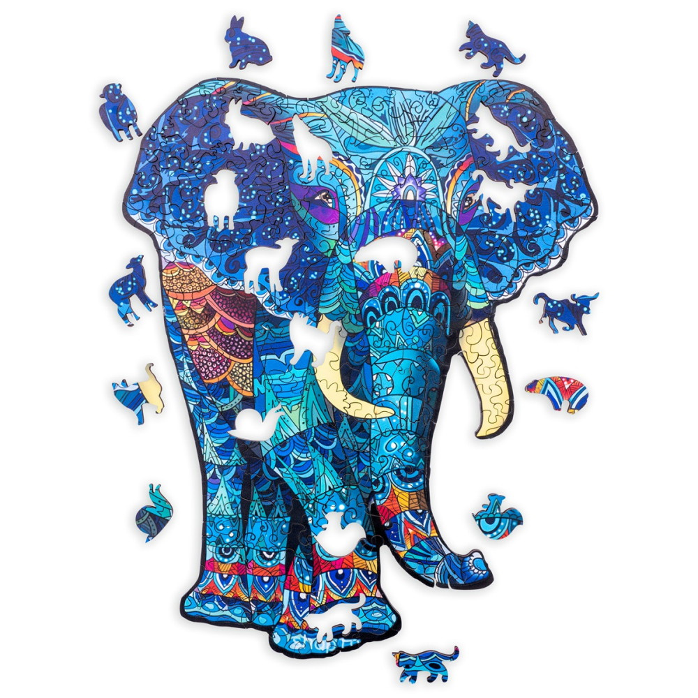Puzzle A4 Elefant - 178 bitar