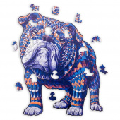 Puzzle A4 Bulldog - 85 bitar Puzzle A4 Bulldog - 85 bitar