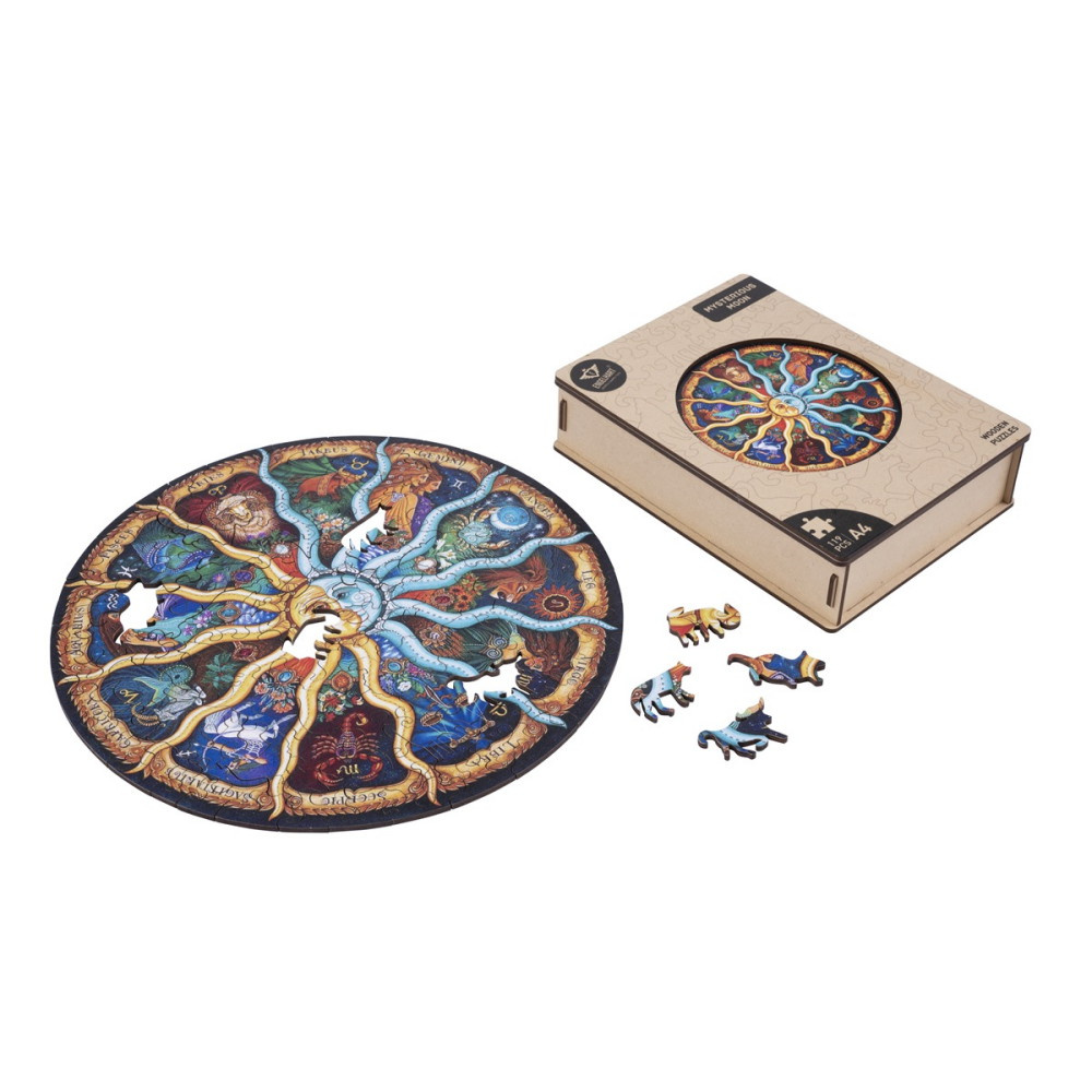 Puzzle A4 Måne - 119 bitar