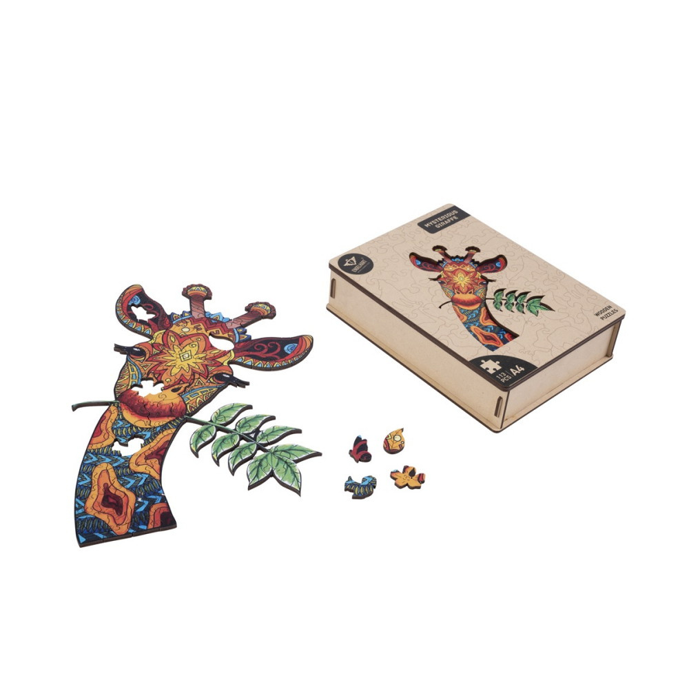 Puzzle A4 Giraff - 113 bitar