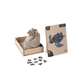 Puzzle A4 Sköldpadda - 128 bitar Puzzle A4 Sköldpadda - 128 bitar