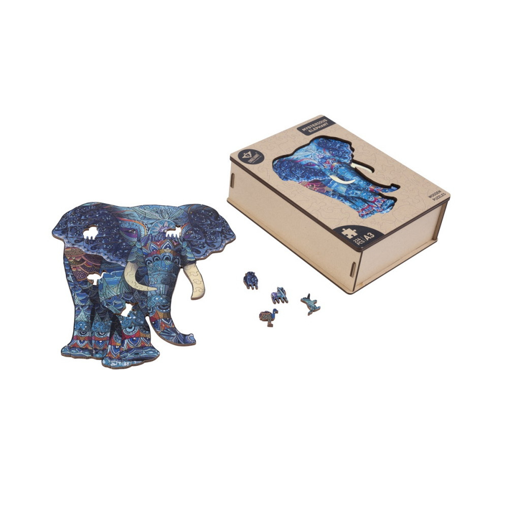 Puzzel A3 Elefant - 224 bitar 