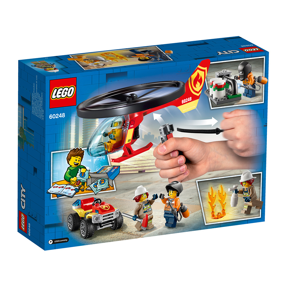 LEGO City - Räddning med brandhelikopter 60248