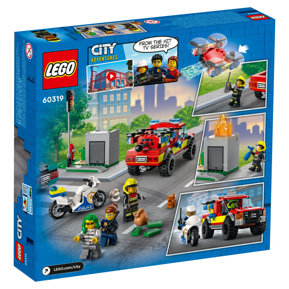 LEGO City - Brandräddning och polisjakt