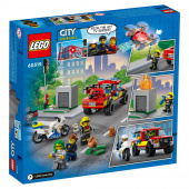LEGO City - Brandräddning och polisjakt LEGO City - Brandräddning och polisjakt