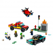 LEGO City - Brandräddning och polisjakt