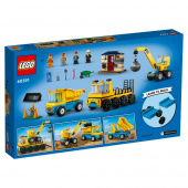 LEGO City - Byggfordon och kran med rivningskula LEGO City - Byggfordon och kran med rivningskula