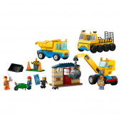 LEGO City - Byggfordon och kran med rivningskula