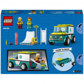 LEGO City -  Ambulans och snowboardåkare