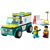 LEGO City - Ambulans och snowboardåkare LEGO City - Ambulans och snowboardåkare