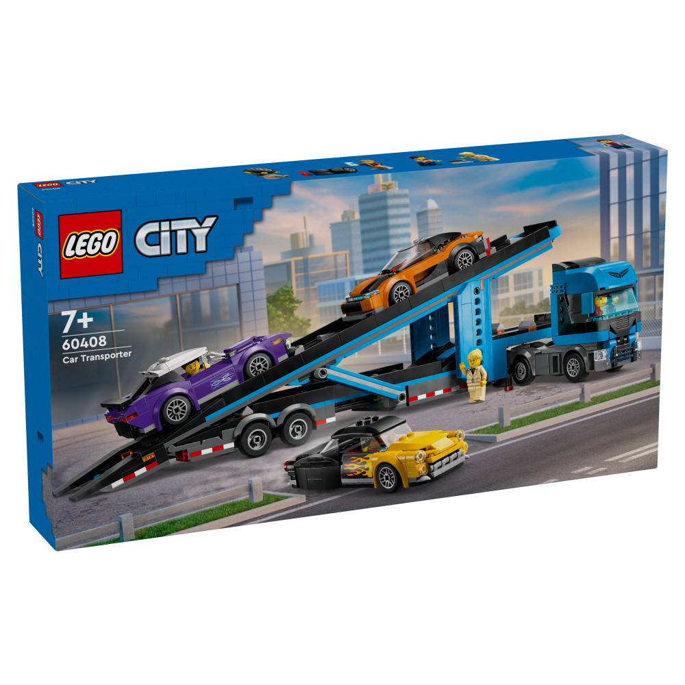 LEGO City - Biltransport med sportbilar