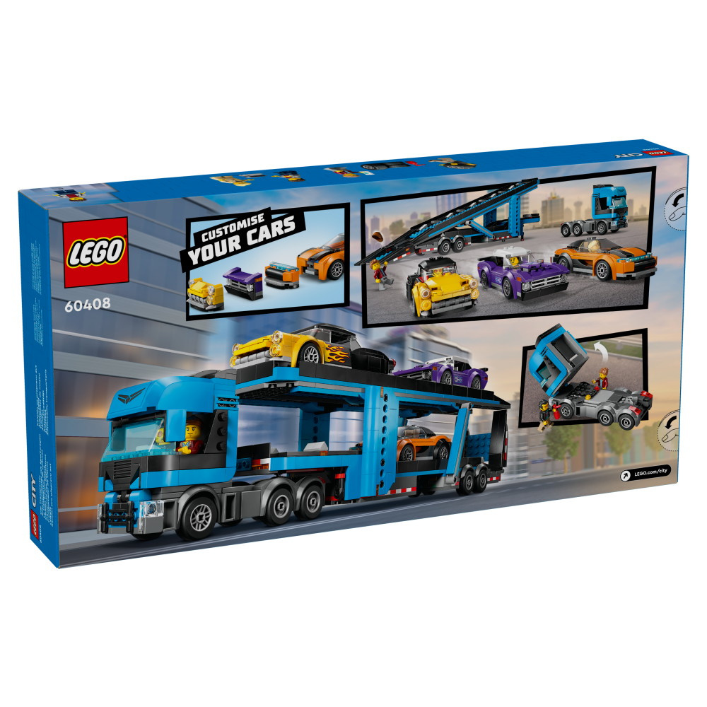 LEGO City - Biltransport med sportbilar