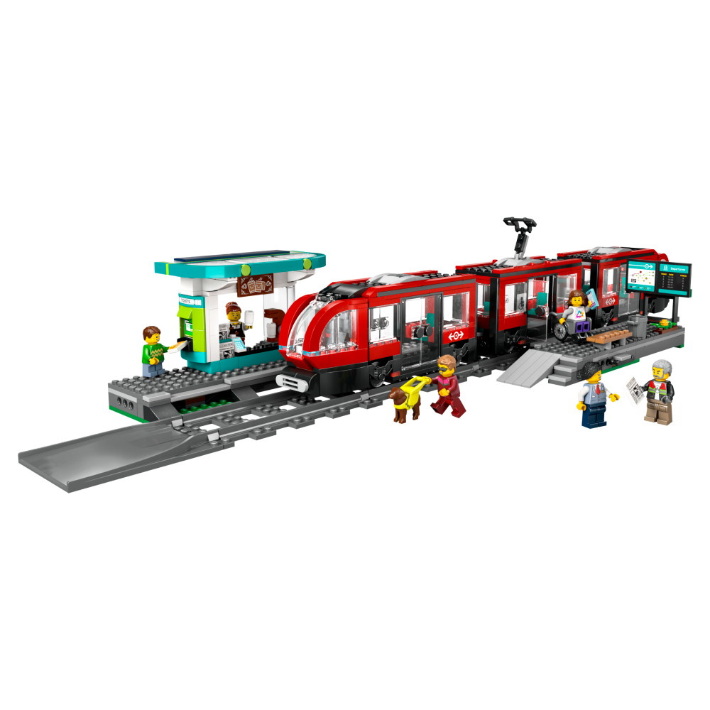 LEGO City - Spårvagn och station