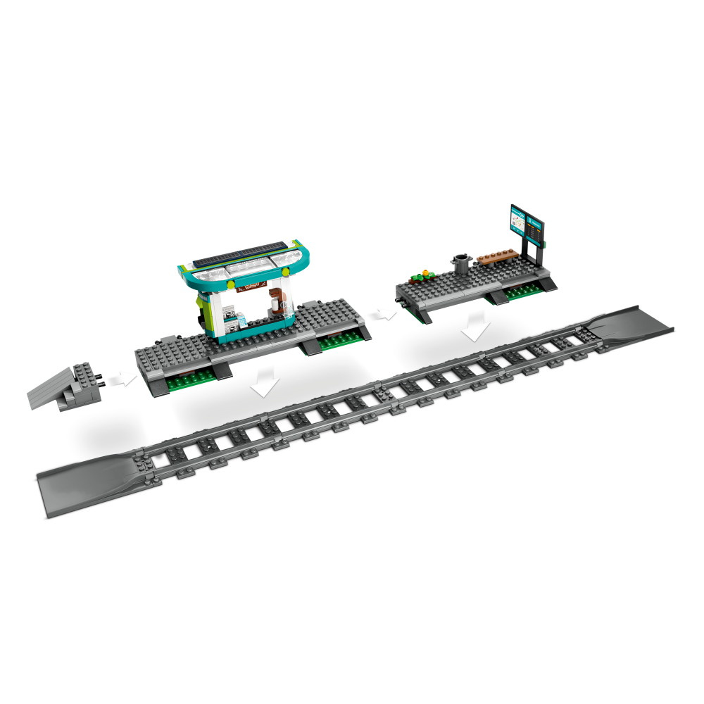LEGO City - Spårvagn och station
