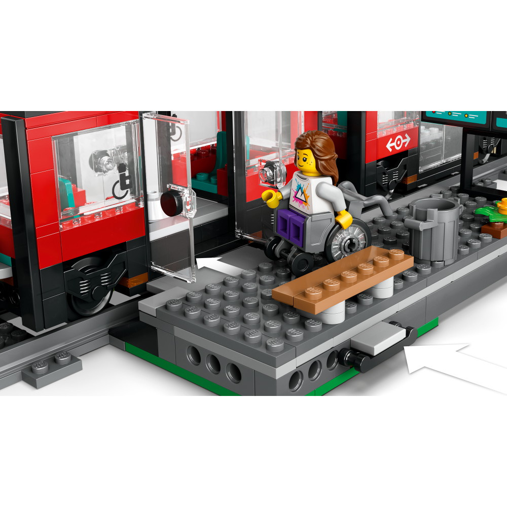 LEGO City - Spårvagn och station