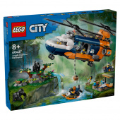 LEGO City - Djungelhelikopter och basläger LEGO City - Djungelhelikopter och basläger