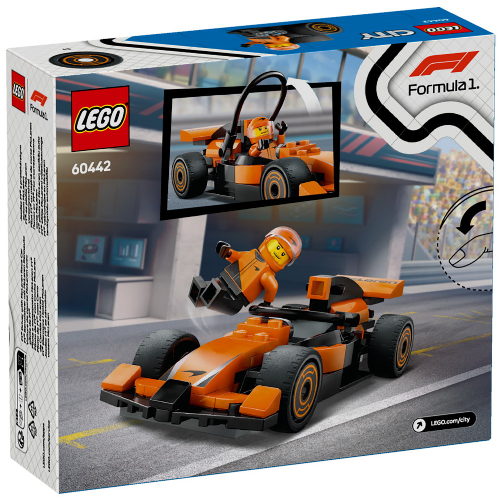LEGO City - F1 förare med McLaren racerbil