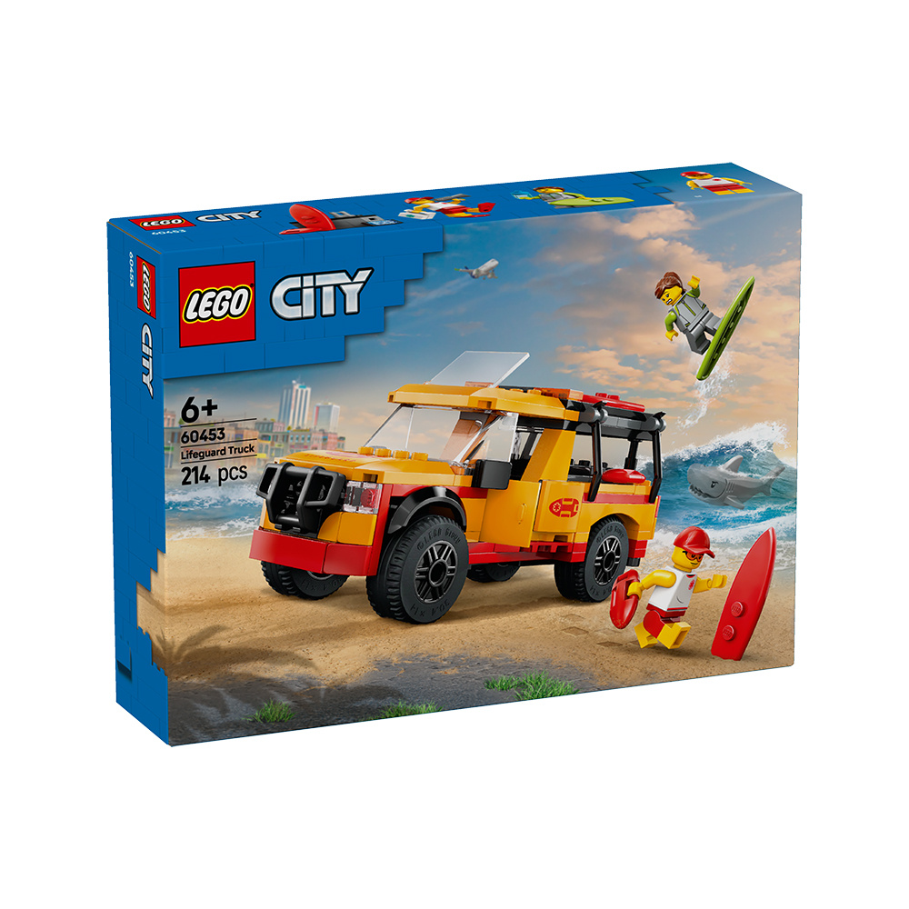 LEGO City - Strandräddning med livräddarbil