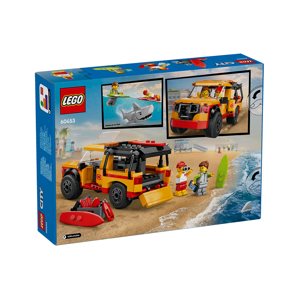 LEGO City - Strandräddning med livräddarbil