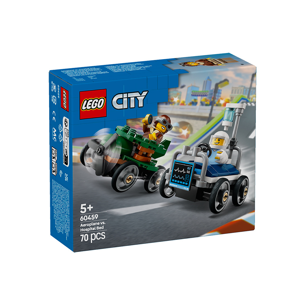 LEGO City - Flygplan mot sjukhussäng