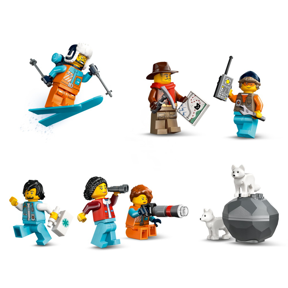 LEGO City - Polarutforskarnas arktiska expresståg